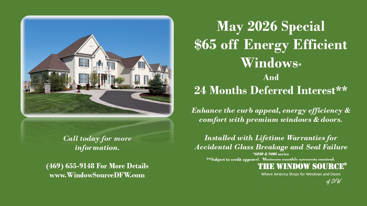 2026 04 April 2026 - $65 off windows and 24 months deferred