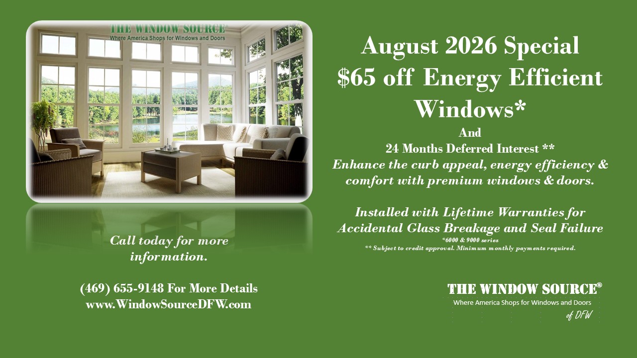 2026 04 April 2026 - $65 off windows and 24 months deferred